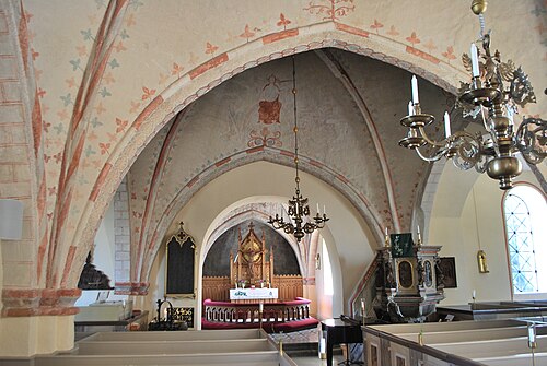 Anderslövs kyrka, intérieur