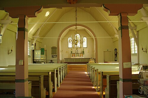 Gargnäs kyrka, intérieur