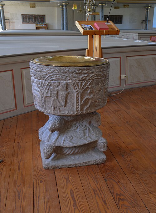 Nottebäcks kyrka, intérieur
