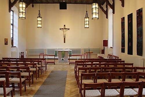 Samariterhemmets kyrka, interno
