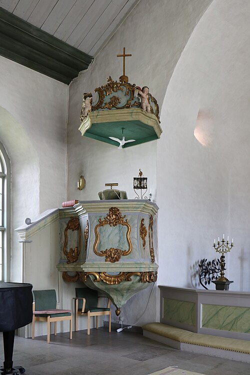 Södra Möckleby kyrka, interno