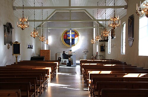 Brännkyrka kyrka, interno