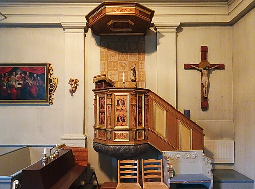Dalarö kyrka, interno