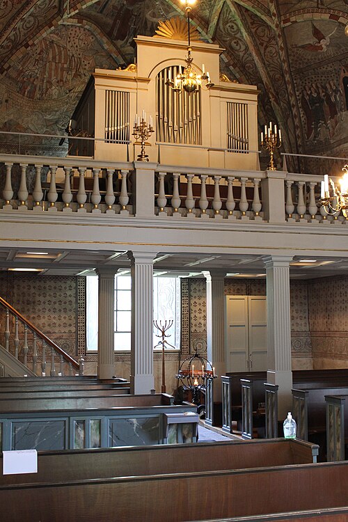 Dannemora kyrka, interno