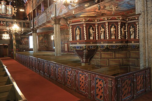 Habo kyrka, interno