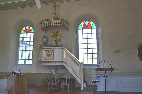 Hycklinge kyrka, intérieur