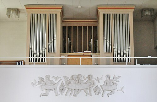 Skogslyckans kyrka, interno