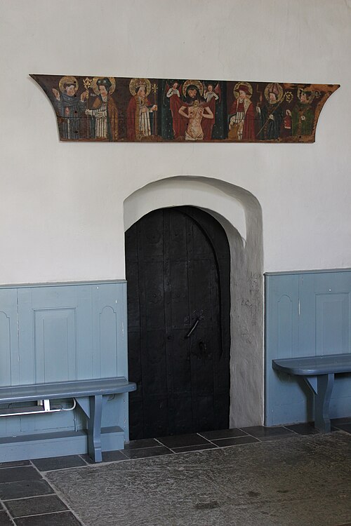 Sparrsätra kyrka, interno