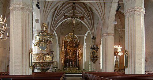 Stora Tuna kyrka, interno