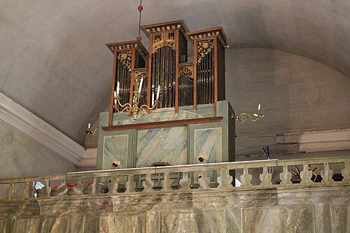 Fröslunda kyrka, interno