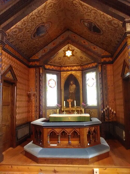 Svartviks kyrka, interno