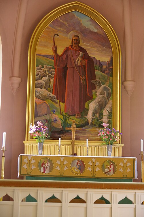 Tiarps kyrka, interno