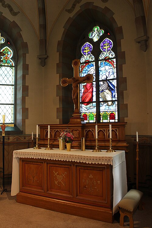 Tärna kyrka, interno