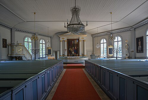 Öljehults kyrka, intérieur