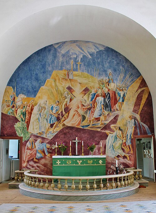 Lösens kyrka, interno