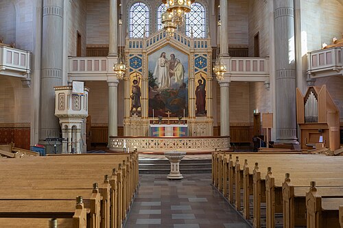 S:t Pauli kyrka, interno