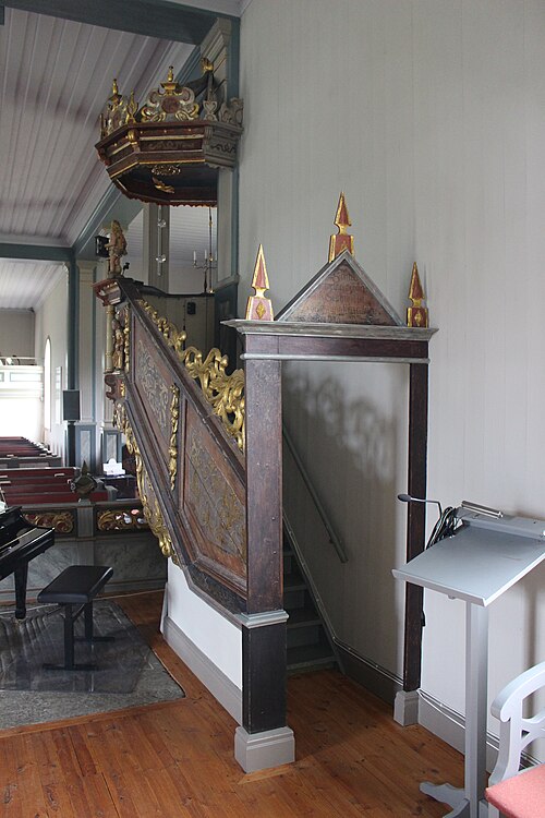 Alsters kyrka, interno
