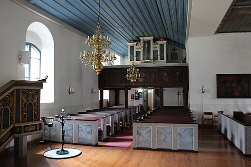 Bälaryds kyrka, interno