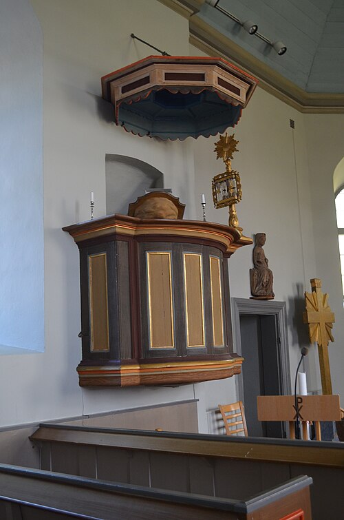 Eks kyrka, intérieur