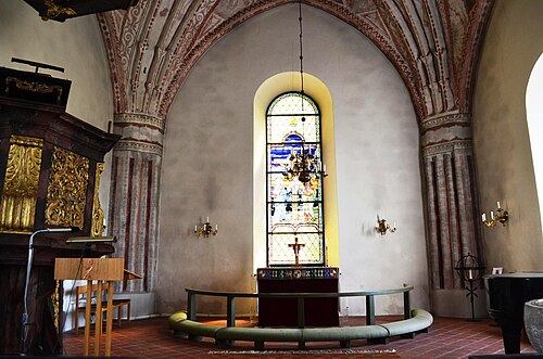 Tystberga kyrka, interno