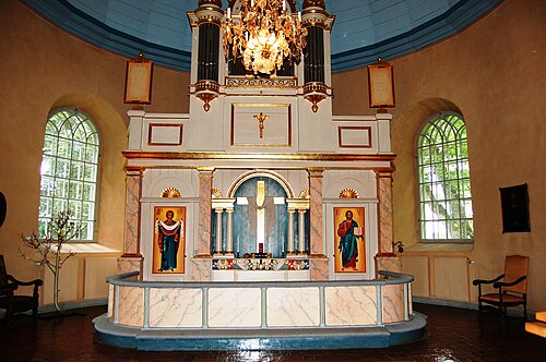 Östra Ämterviks kyrka, intérieur