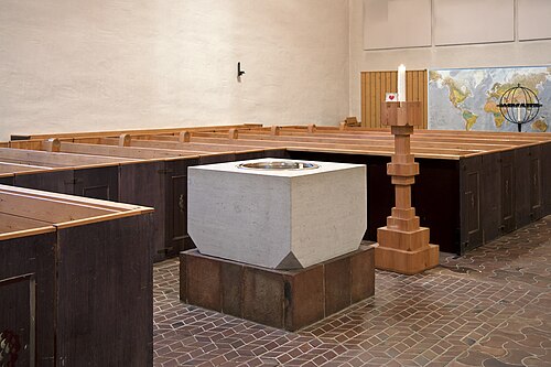 Bolidens kyrka, interno