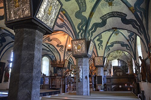 Brahekyrkan, intérieur