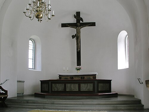 Förkärla kyrka, interno