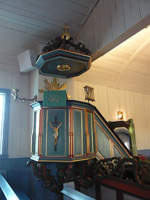 Jukkasjärvi kyrka, interno