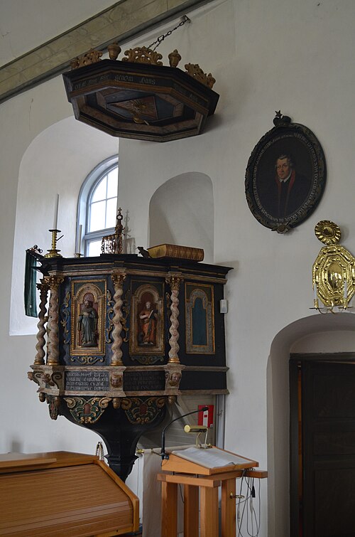 Rudskoga kyrka, interno