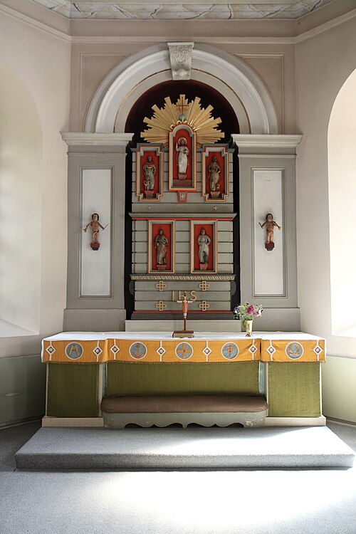 Blidsbergs kyrka, interno