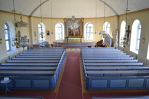 Bredaryds kyrka, intérieur