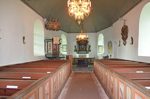 Eskilsäters kyrka, interno