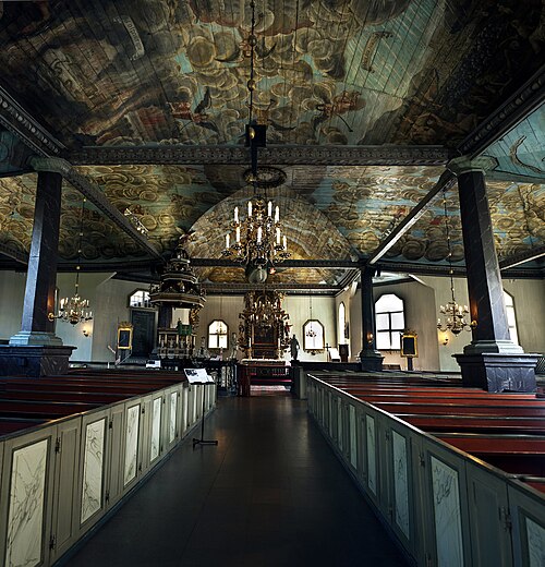 Kungälvs kyrka, intérieur