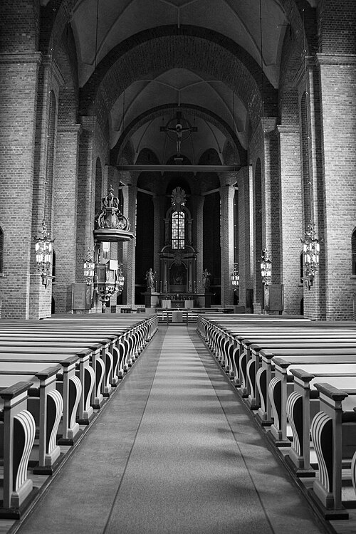 Klosters kyrka, interno