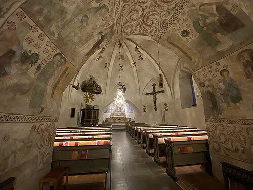 Bromma kyrka, intérieur
