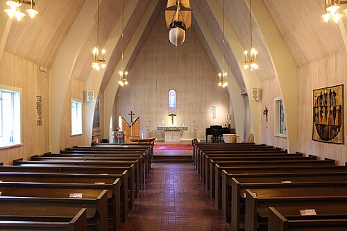Norrstrandskyrkan, interno