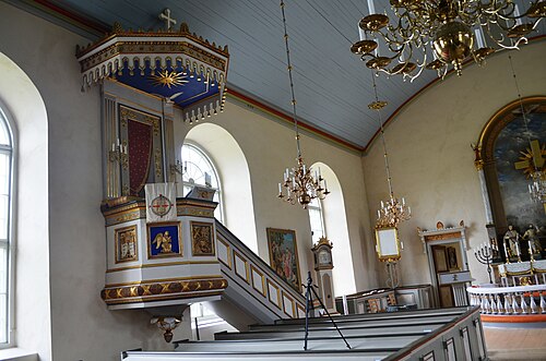 Sankt Peders kyrka, interno