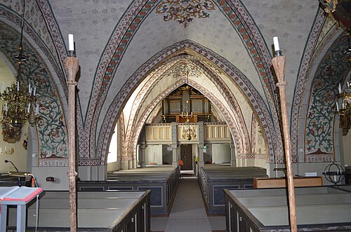 Torpa kyrka, interno