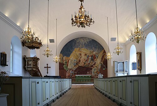 Lösens kyrka, interno