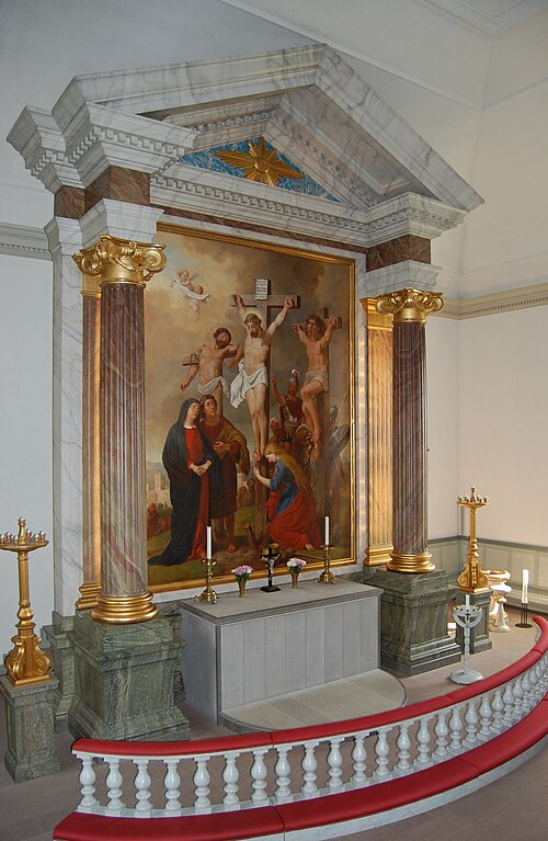 Asarums kyrka, interno