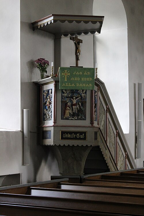 Hjärnarps kyrka, intérieur