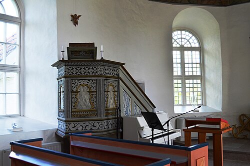 Härna kyrka, intérieur