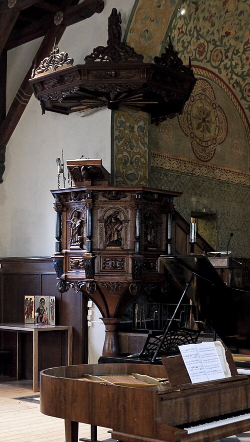 Nacka kyrka, intérieur