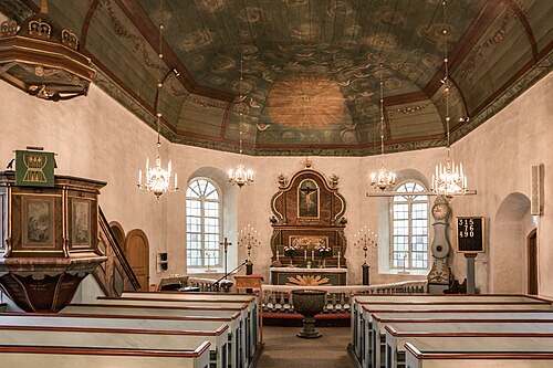 Torestorps kyrka, intérieur