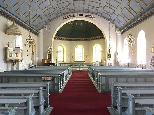 Torups kyrka, intérieur