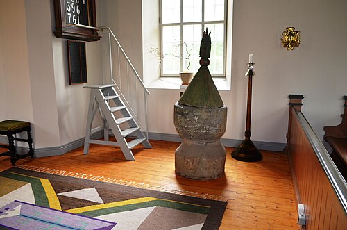 Vänga kyrka, intérieur