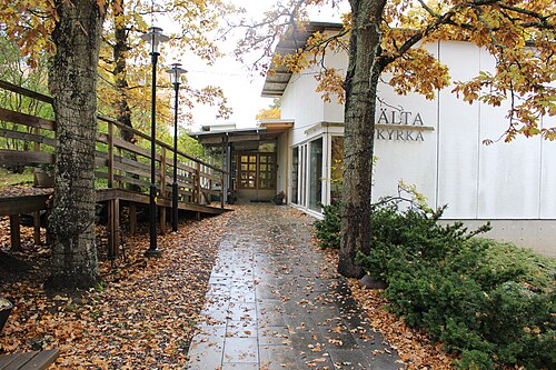 Älta kyrka, intérieur