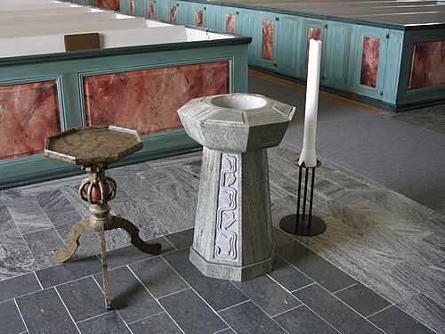 Hölö kyrka, interno