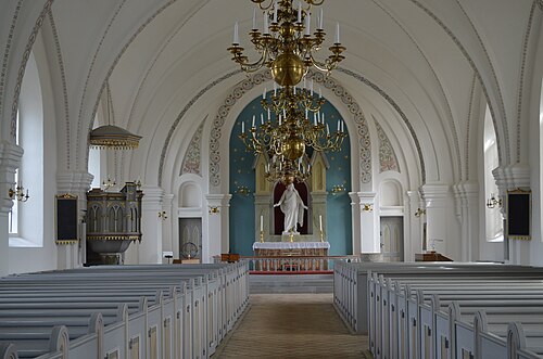 Ingelstorps kyrka, intérieur